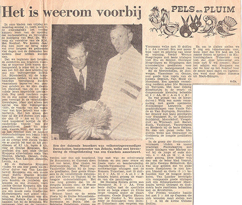 Vooruit 16 nov 1968 - PVL - Mendop