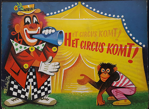 Het circus komt