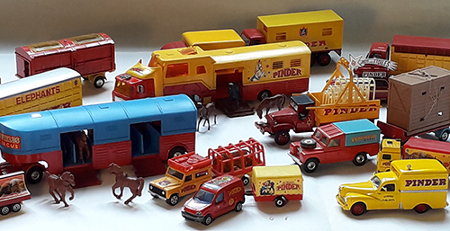 modelauto's circus