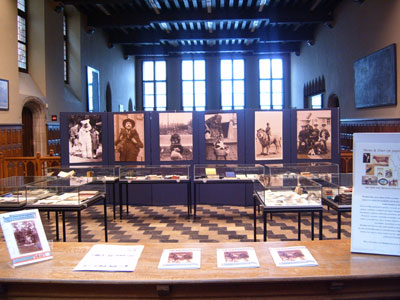 Overzicht tentoonstellingszaal Stadsarchief Brugge